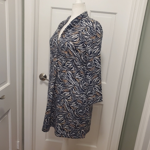 NWT NIC+ZOE Forest Fern Knit Dress Size PL, Retail $178, Business Casual - Picture 7 of 14
